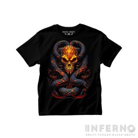 Snakes & Skull - koponyás gyerek póló
