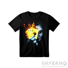 Joker in Flames - Bohócos gyerek póló