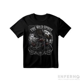 The wild spirit vintage - motoros gyerek póló