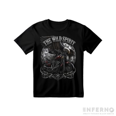 The wild spirit vintage - motoros gyerek póló