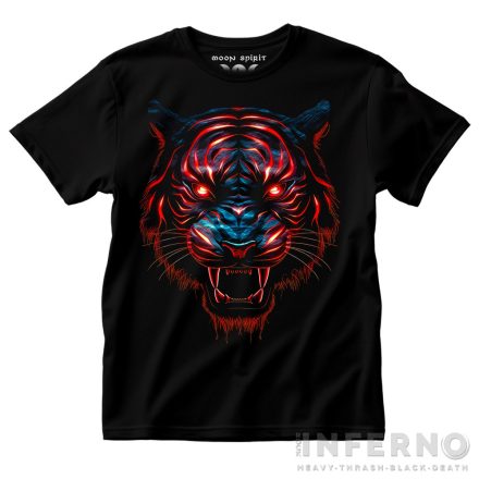Flaming Tiger - Tigrises póló