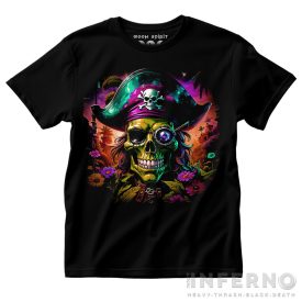 Pirate skull - kalóz koponyás póló