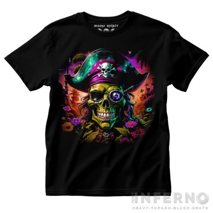 Pirate skull - kalóz koponyás póló