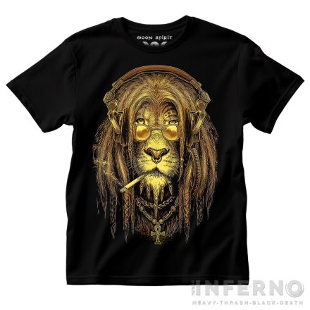 Musician lion - oroszlános póló