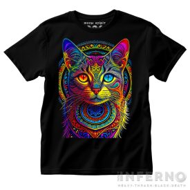 Cat art - macskás póló