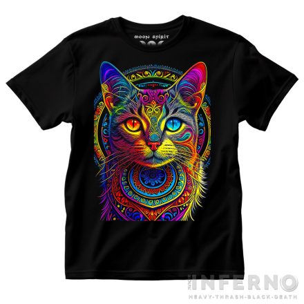 Cat art - macskás póló