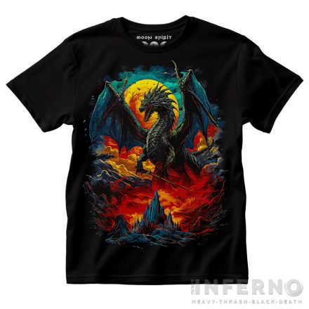 Dragon with Sword - sárkányos póló