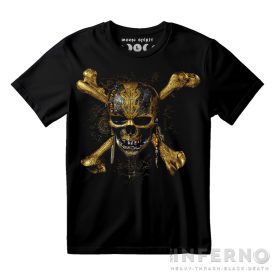 Jolly Roger - Pirate Skull - koponyás póló
