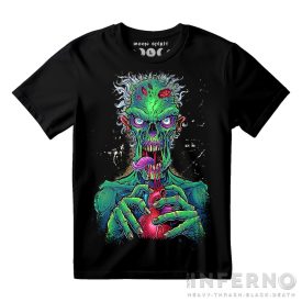 Green zombie - horror póló