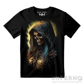 Hell awaits - koponyás póló