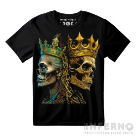 Dead Kingdom - koponyás póló