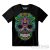 Sugar skull graphic - koponyás póló
