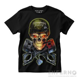 Soldier skull - koponyás póló
