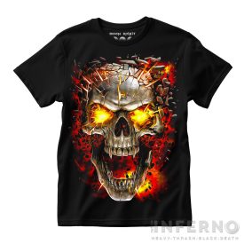 Skull blast - koponyás póló