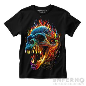 Monkey skull - koponyás póló