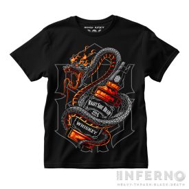 Burning - Kígyós póló