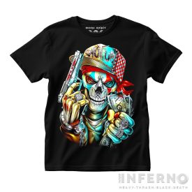 Skeleton Bandit - Koponyás póló