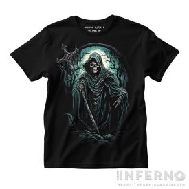 Grim Reaper & Skulls - Kaszás póló