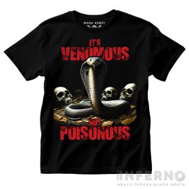 Venomous Cobra - kígyós póló