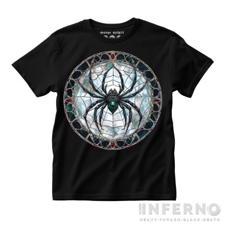 Spider - stained glass póló
