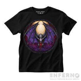 Bleeding night - stained glass póló