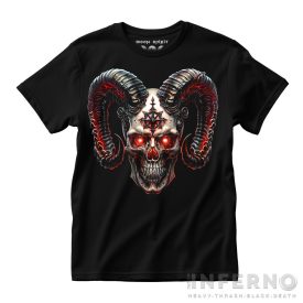 Aries skull - zodiákus póló