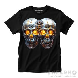 Gemini skull - zodiákus póló