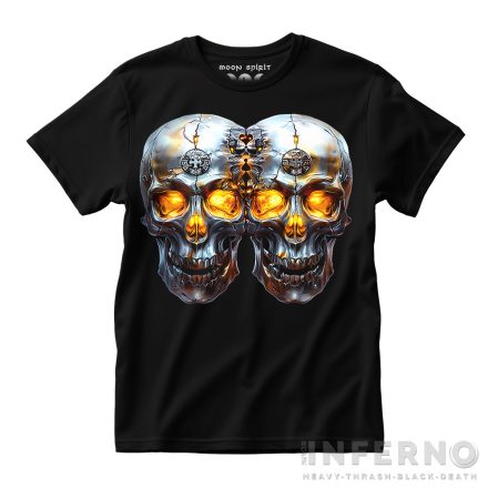 Gemini skull - zodiákus póló