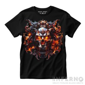 Leo skull - zodiákus póló