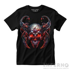 Scorpion skull - zodiákus póló
