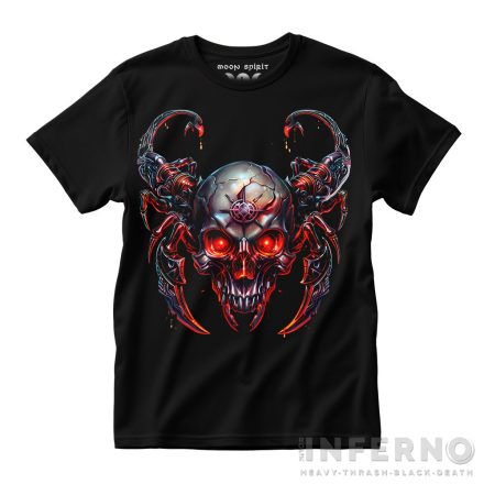 Scorpion skull - zodiákus póló