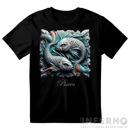 Pisces - halak zodiákus póló