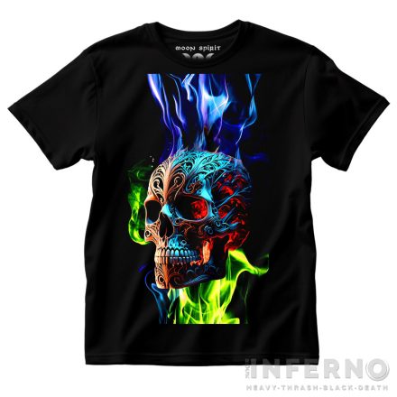 Blue Skull - Koponyás póló
