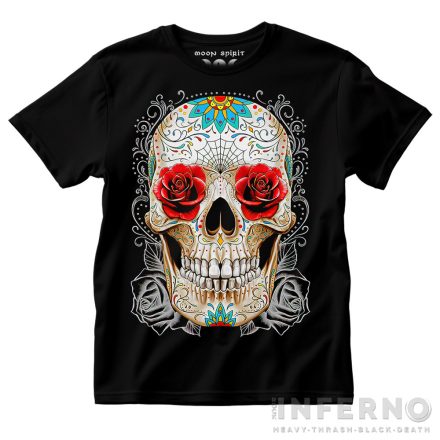 Sugar skull - cukorkoponya póló