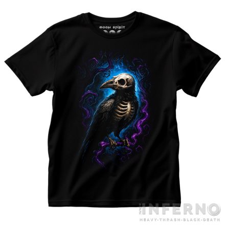 Crow Skull - Koponyás póló