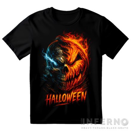 Halloween skull - horror póló