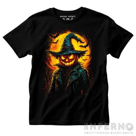Halloween scarecrow - horror póló