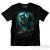Skeleton owl - baglyos horror póló