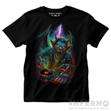 Demon dj - horror póló