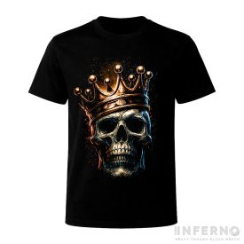King - koponyás póló