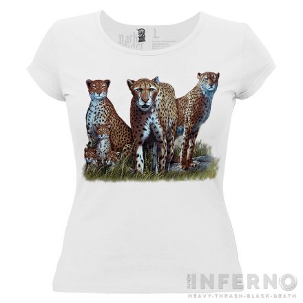 Cheetahs - Gepárdos női póló
