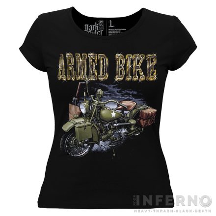 Armed Bike - Motoros női póló
