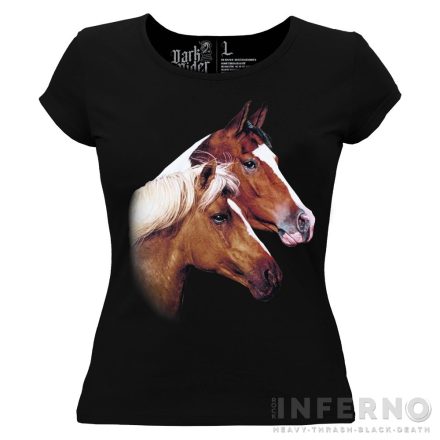 Horses - Lovas női póló