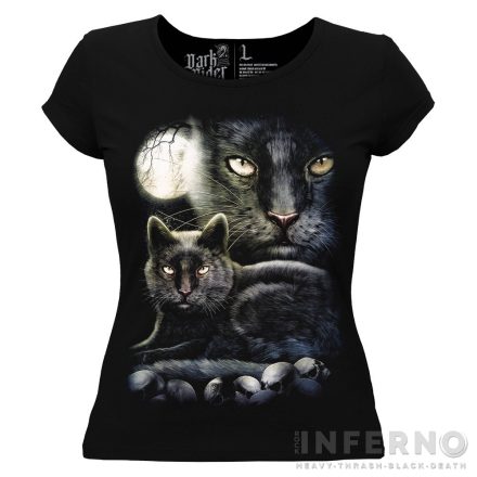 Black Cat - Fekete Macskás Női póló