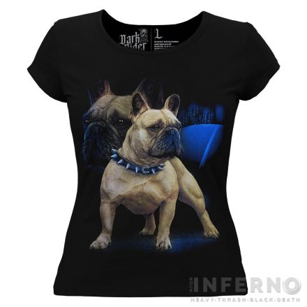 Francia Bulldog - Kutyás női póló
