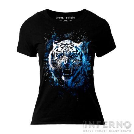 White tiger - fehér tigris női póló