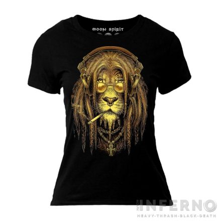 Musician lion - oroszlános női póló
