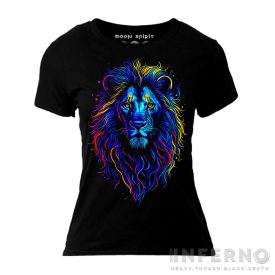 Blue lion - oroszlános női póló