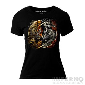 Yin Yang Tigers - tigrises női póló