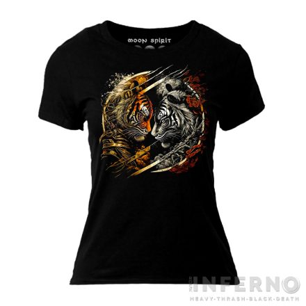 Yin Yang Tigers - tigrises női póló